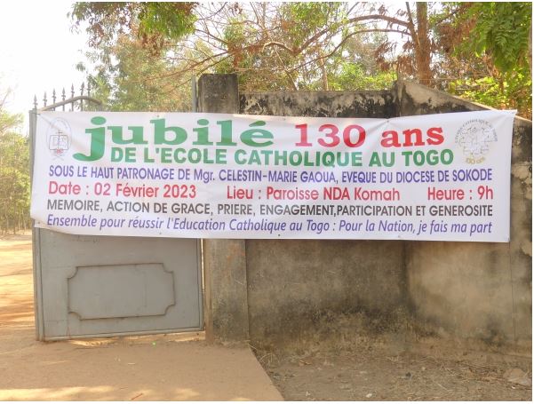 Jubilé des 130 ans de l’école Catholique au Togo : activités marquant la clôture de ce jubilé